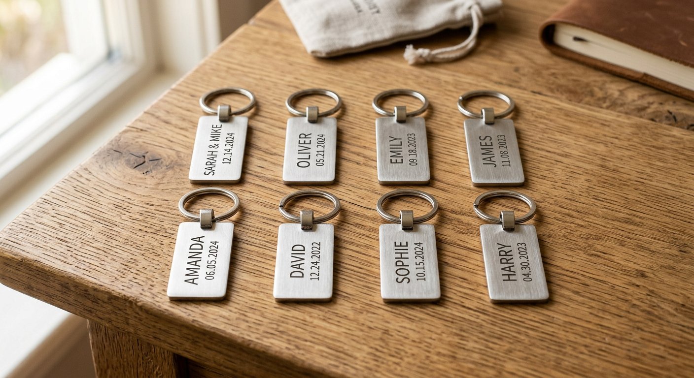 Guest Favours - engraving example