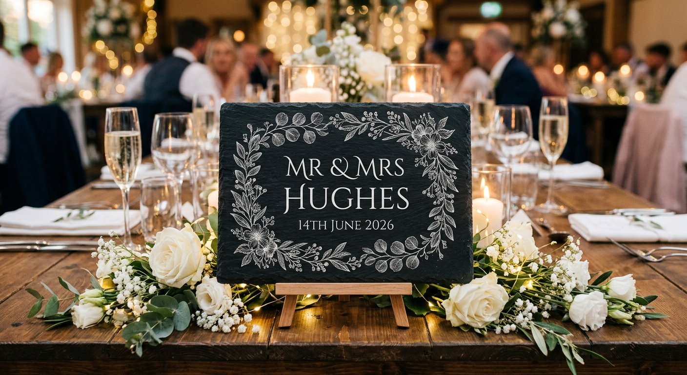 Wedding Gifts & Keepsakes, Engraved for Two - laser engraved example by Craigality