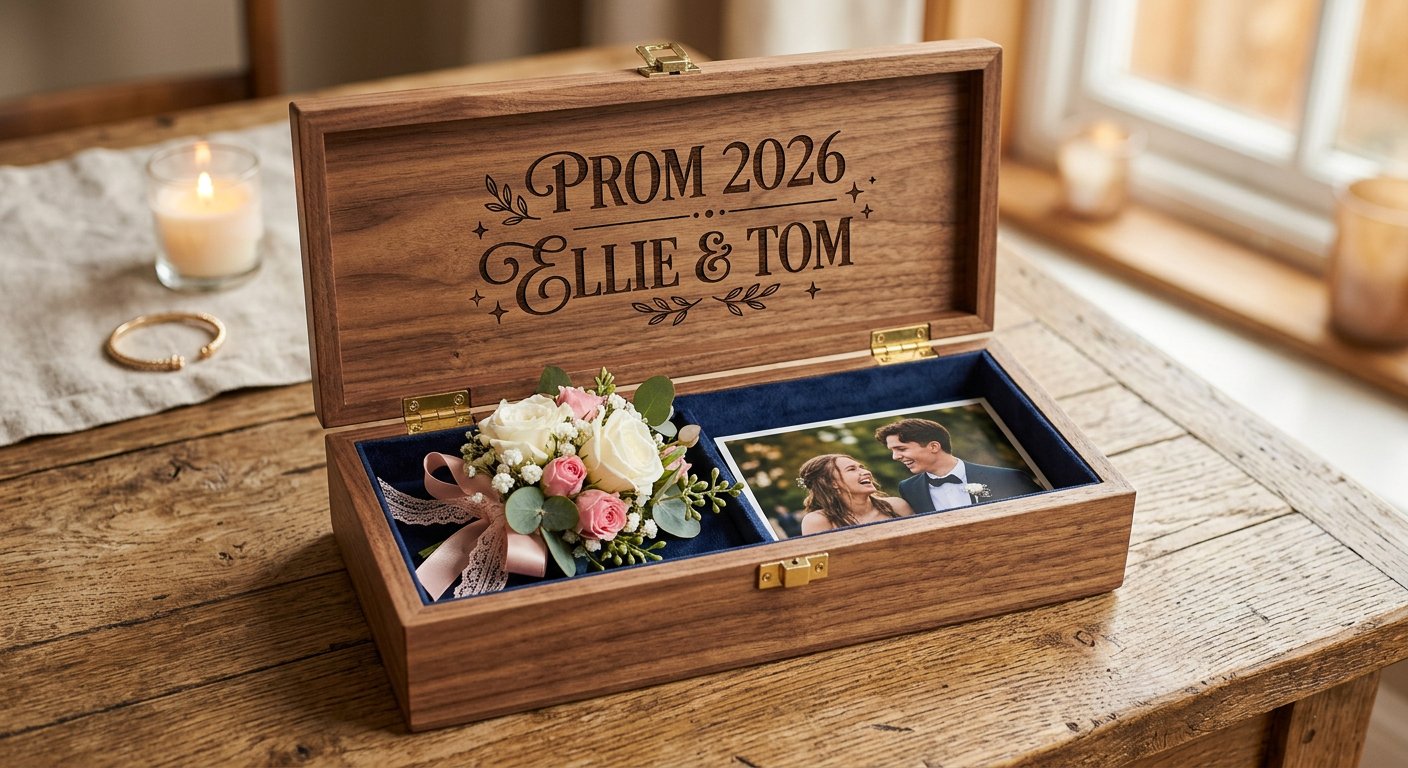 Engraved Keepsake Box - engraving example